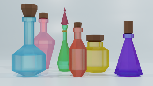 Low Poly Potions preview image